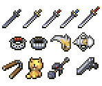 Weapon Icons - Castlevania: Dawn of Sorrow