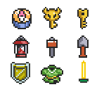 Items (Overworld) - The Legend of Zelda: A Link to the Past