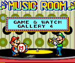 Music Room - Game & Watch Gallery 4 / Game & Watch Gallery Advance