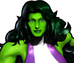She-Hulk's Victory Portraits - Ultimate Marvel vs. Capcom 3