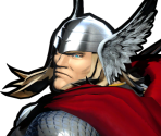 Thor's Victory Portraits - Ultimate Marvel vs. Capcom 3