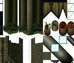 Rokkaku Exterior & Interior - Suikoden 2