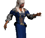 Dark Elf Peasant (Female) - Might and Magic 8: Day of the Destroyer