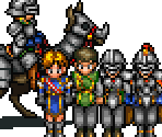 Imperial Soldiers & Dragon Horse - Suikoden