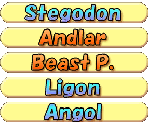 Charabom Names - Bomberman Generation