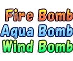 Bomb Names - Bomberman Generation