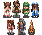 Characters & Objects - The Legend of Monster Hunter 3
