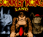 Super Game Boy Border & Title Screen - Donkey Kong Land