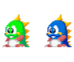 Bub & Bob - Bust-a-Move DS / Hippatte!! Puzzle Bobble