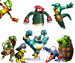 Kremling Kuthroats - Donkey Kong Country 2: Diddy's Kong Quest