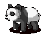 Panda - Pururun! Shizuku-chan - Meiro no Mori no Doubutsu-tachi
