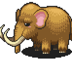Woolly Mammoth - Pururun! Shizuku-chan - Meiro no Mori no Doubutsu-tachi