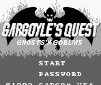 Font, Overworld Tiles & Miscellaneous - Gargoyle's Quest