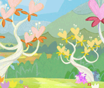 Talk Backgrounds - Pururun! Shizuku-chan - Meiro no Mori no Doubutsu-tachi