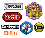 Minigame Menu - Mario Party DS