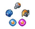 Items - Mega Man & Bass / Rockman & Forte (JPN)