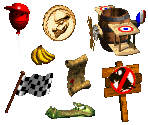 Objects & Effects - Donkey Kong Country 2: Diddy's Kong Quest
