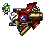 Wily Machine #02 / Alien - Mega Man: The Wily Wars: Mega Man 2