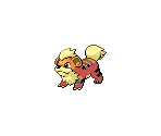 #058 Growlithe - Pokémon Black / White