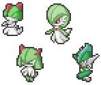 Ralts, Kirlia, Gardevoir & Gallade - Pokémon Conquest