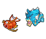 Magikarp & Gyarados - Pokémon Conquest