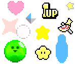 Items & Effects - Kirby's Dream Land 3