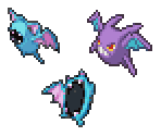 Zubat, Golbat & Crobat - Pokémon Conquest