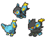 Shinx, Luxio & Luxray - Pokémon Conquest