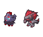 Zorua & Zoroark - Pokémon Conquest