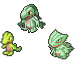 Treecko, Grovyle & Sceptile - Pokémon Conquest