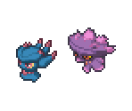 Misdreavus & Mismagius - Pokémon Conquest