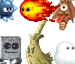 Minibosses - Kirby's Dream Land 3