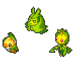 Sewaddle, Swadloon & Leavanny - Pokémon Conquest