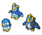 Piplup, Prinplup & Empoleon - Pokémon Conquest