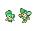 Pansage & Simisage - Pokémon Conquest