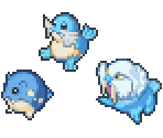 Spheal, Sealeo & Walrein - Pokémon Conquest