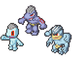 Machop, Machoke & Machamp - Pokémon Conquest