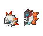 Larvesta & Volcarona - Pokémon Conquest