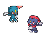 Sneasel & Weavile - Pokémon Conquest