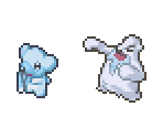 Cubchoo & Beartic - Pokémon Conquest