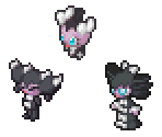 Gothita, Gothorita & Gothitelle - Pokémon Conquest