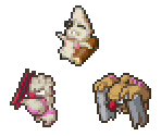 Timburr, Gurdurr & Conkeldurr - Pokémon Conquest