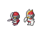 Pawniard & Bisharp - Pokémon Conquest
