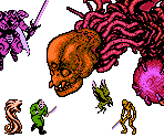Enemies & Bosses - Ninja Gaiden 2: The Dark Sword of Chaos