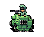 Green Earth Tank - Advance Wars 2: Black Hole Rising