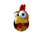 Huhn in a Hole - Moorhuhn Remake