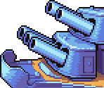 Blue Moon Battleship - Advance Wars 2: Black Hole Rising