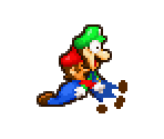 Luigi Helping Mario - Mario & Luigi: Partners in Time