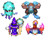 Overworld Enemies & Bosses - Golden Sun 2: The Lost Age