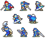 Map Sprites - Fire Emblem: The Blazing Blade